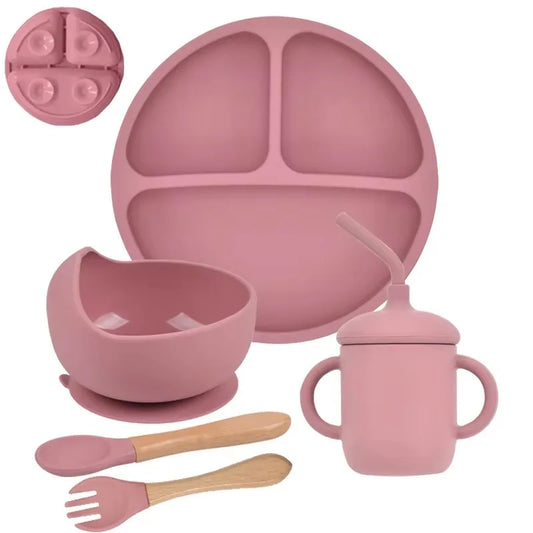 Baby-Friendly Silicone Dish Set