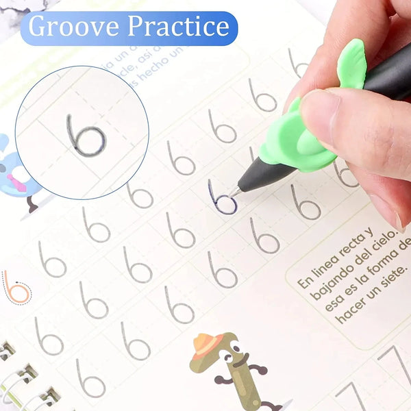 Kids Magic Calligraphy Practice Book